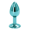Diamond Light Blue Butt Plug Medium