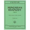 POPPER:HUNGARIAN RHAPSODY OP.68 CELLO AND PIANO