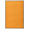Vidaxl Pralni predpražnik oranžen 60x90 cm