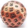shumee Oscars Heart RPG kocke Kovinska stostrana kocka K100