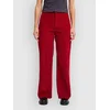 RVCA Coco Cord ženske hlače brick red