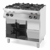 NEW Kitchen Line Plinski štedilnik s 4 gorilniki na odprtem podstavku Š 800 mm D 700 mm