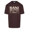 Karl Kani Majica Finest kremna/temno rjava