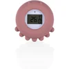 Silikonski digitalni termometer 2v1, Old Pink