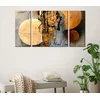 Wallity Dekorativne slike na platnu, 20x45cm, 3 komada, Šarene