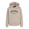 Jack & Jones Junior Majica JJEDenver kit / progasto bež / črna
