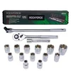 Rock FORCE Komplet nastavkov za ratchet 1/2, 17 kosov premium