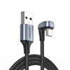 UGREEN kotni kabel USB-C na USB-A, 1m (70313)
