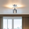 Opviq Luster Rayo-51-11, O10, 12cm, IP20 Srebrne boje