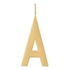 Srebrna ogrlica Design Letters