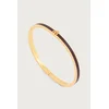 Tory Burch zapestnica ženska medenina emajl Thin Icon