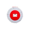 PCE Prenosna vtičnica 63A 4P 400V rdeča IP67 POWER TWIST 234-6