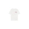 Bershka Majica svetlo modra/rdeča/bela