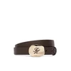 Tommy Hilfiger Pas Th Plaque 2.5 Pebble AW0AW19152 Rjava