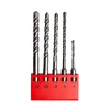 Fixtec Set SDS+ burgija za udarnu bušilicu, 5-12mm, 5 komada