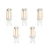 Komplet 5 G9 LED žarnic prozornih 3,5 W 480 lm 3000K