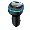Bluetooth FM LED Transmiter C33 5V/ 3.1A crni