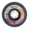 LAMELNI BRUSNI DISK ZA INOX+JEKLO 115x22mm Z80 ZIRCON | Topdom