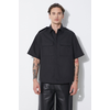 Srajca Neil Barrett Loose Military Police Detail Short Sleeve Shirt