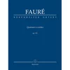 FAURE : note QUATUOR A CORDES SCORE
