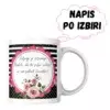 Personalizirana skodelica z napisom po izbiri