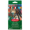 Flomaster 20 boja karton Academy Derwent 98202 blister