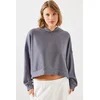 Bianco Lucci Womens Corduroy Sweatshirt MBMS004