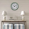Wallity Zidni sat Retro Metal, 40x40 cm, Želeni