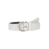 Calvin Klein Jeans Pas CLASSIC svetlo siva / srebrna