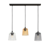 Luster na sajli LUCEA 3xE27/15W/230V