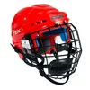 Hokejska čelada POWERTEK V3.0 Combo Red Senior L