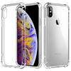 Silikonska futrola s ojačanim rubovima za Apple iPhone X/iPhone XS - Prozirna KP23570