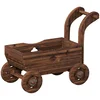 Homestar Dvignjena vrtna greda v obliki vozička 68x38x52 cm rjava
