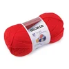 GLORIA Pletena preja 50 g - (52180) rdeča