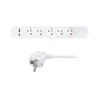 Solight PP152PD20 - Produžni kabl sa prekidačem, 5 utičnica, USB A+C za punjenje, 3 m