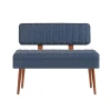 Hanah Home Trpezarijska klupa Vina 1048 110x85x36cm Orah