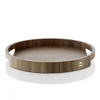 ADHOC Pladenj Aura 40xh4,3cm/okrogel/les, (5000267773)