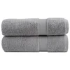 Vidaxl vidaXL Premium brisače SOLUND, 2 kosa, sive, 50 x 100 cm