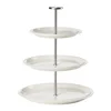 Etažer za pecivo EAU 24 cm, bela, porcelan, Zone Denmark