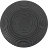 Gastro plitev krožnik Lava Stone 27 cm, črn (6 kos)