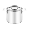 Stainless steel stockpot, with lid, 22cm/6.5L, Signature - BRA
