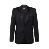 BOSS Black Poslovni suknjič H-Huge-Tux-N-B1, črna