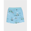 Sinsay - Kratke pantalone Peanuts - bledoplavo