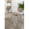 Hanah Home Set stolica Arfe, 37x104x77 cm, 6 komada, Bež