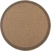 Rjava okrogla notranja in zunanja preproga o 80 cm Timber 1402 – Ayyildiz Carpets