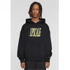 Fortune Cranes Ultra Heavy Oversize Black Sweatshirt