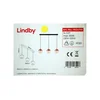 Lindby - Lestenec na vrvici RANGINA 3xE27/60W/230V