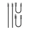 Data kabl REMAX RCC-168 Lyncharge Series 60w 4-in-1 Zinc Alloy crni