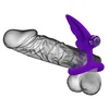 VIBRACIJSKI EREKCIJSKI OBROČEK Pretty Love Cockring Purple