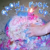 Vial - Grow The Fuck Up (Twister - Cobalt Blue/White/Baby Blue Spokes Coloured) (LP)